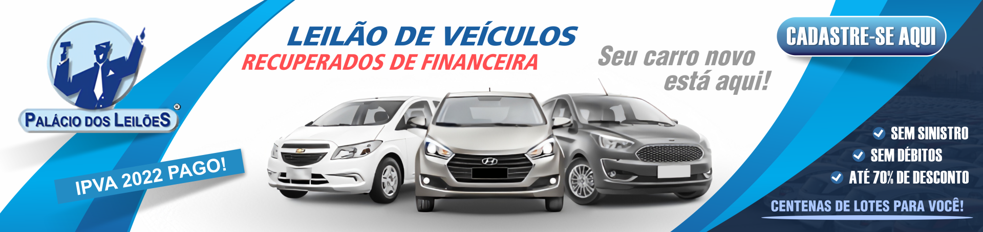 CADASTRE-SE PARA PARTICIPA DOS NOSSO LEILÕES!